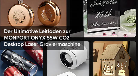 Der Ultimative Leitfaden zur MONPORT ONYX 55W CO2 Desktop Laser Graviermaschine