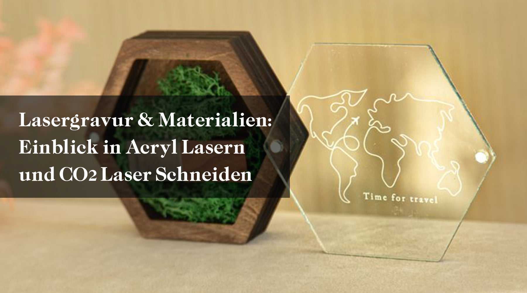 Lasergravur & Materialien: Einblick in Acryl Lasern und CO2 Laser Schneiden