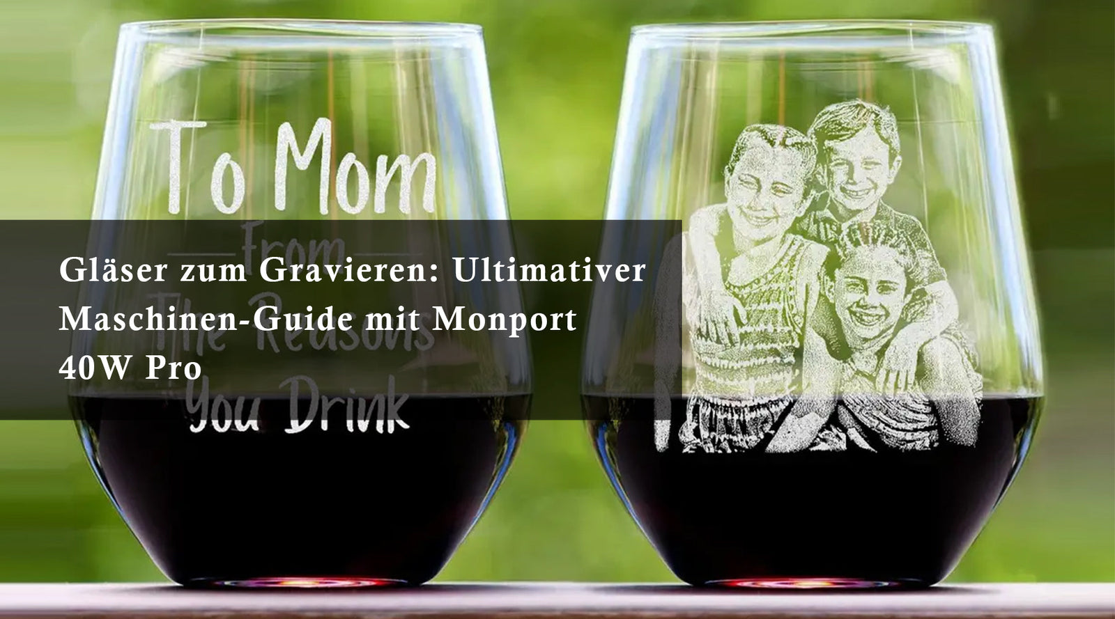 Glaser zum gravieren