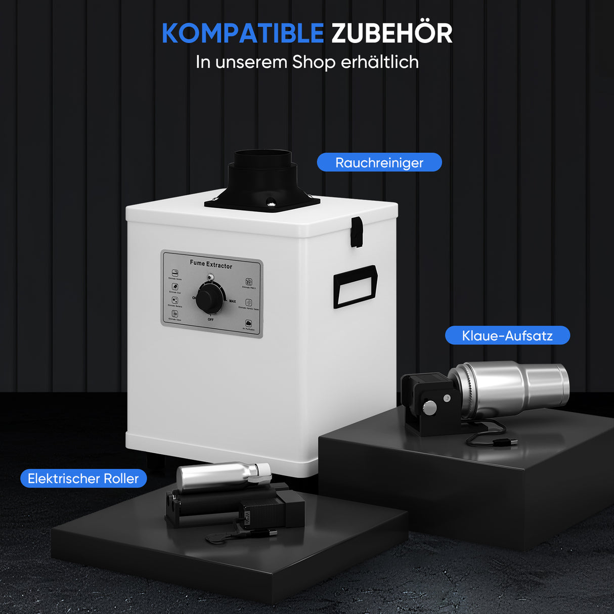 Monport 20W tragbarer Mini-Faser-Lasergravierer für farbige Metallbeschriftung