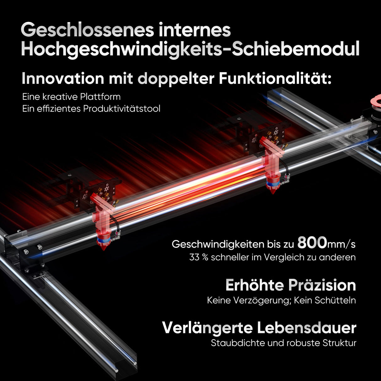 Monport 100W CO2 Laser Graviermaschine & Cutter (500x700mm) mit Autofokus - MonPortlaser.de