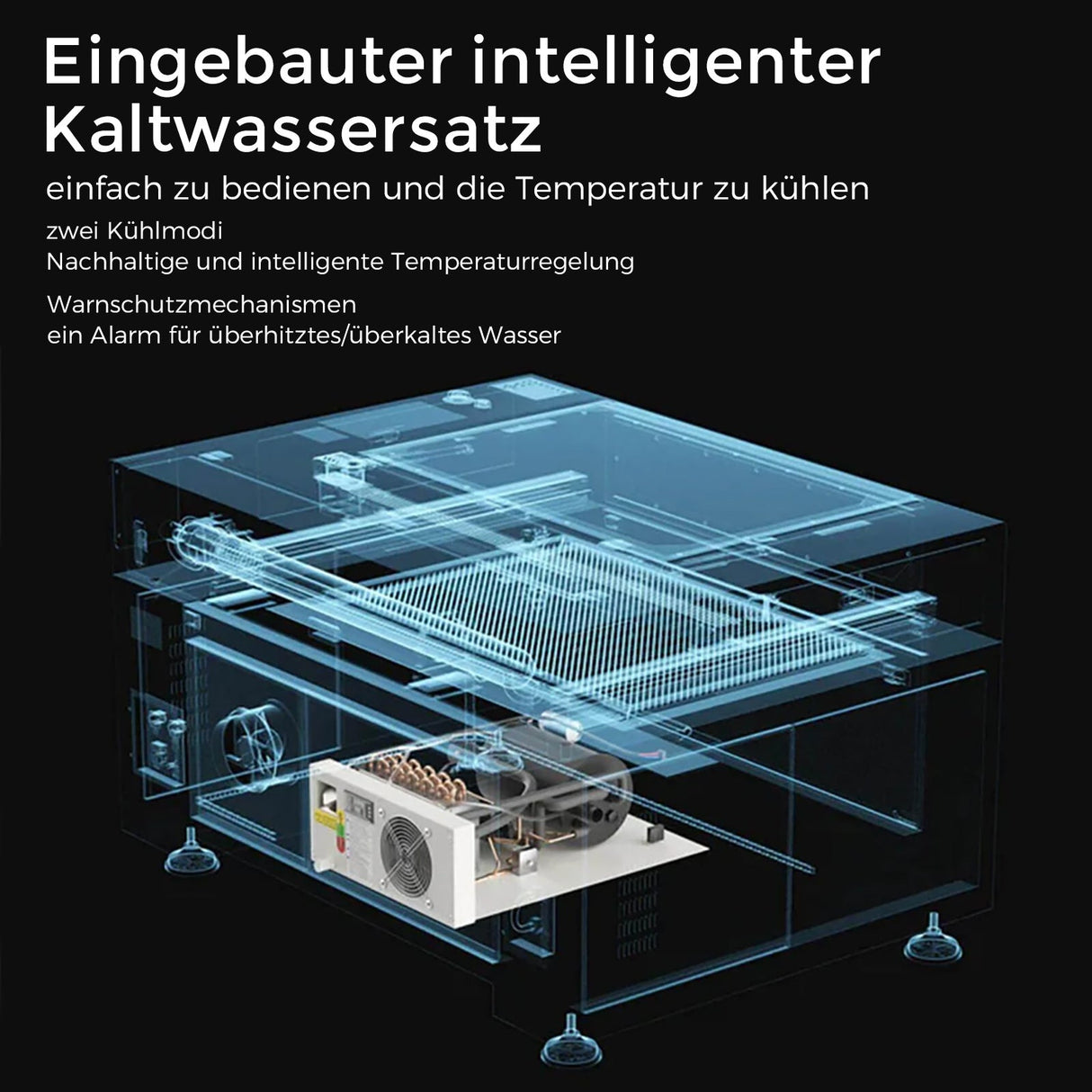 Monport 130W CO2 Eingebaut Wasserkühlsystem Laser Graviermaschine & Cutter mit (1300 x 900mm) Gravurfläche - MonPortlaser.de