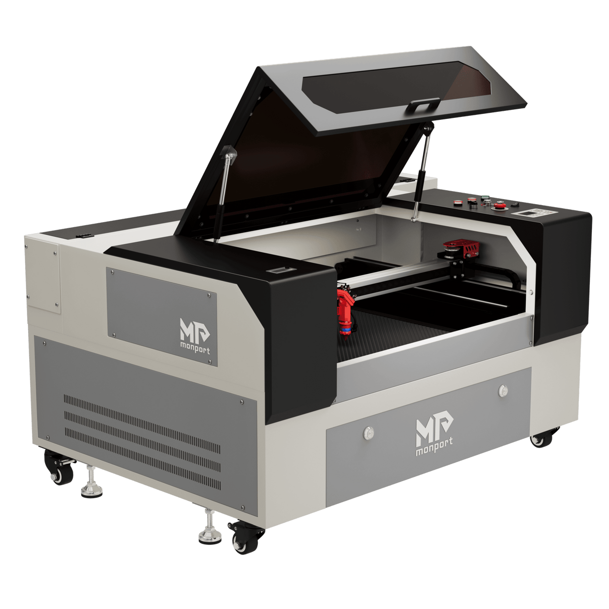 Monport 80W CO2 Laser Graviermaschine & Cutter (500x700mm) mit Autofokus - MonPortlaser.de